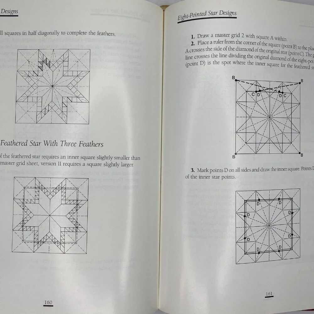 Vintage 1989 Patchwork Portfolio Jinny Beyer Quilt Book Signed Copy Hilton Head